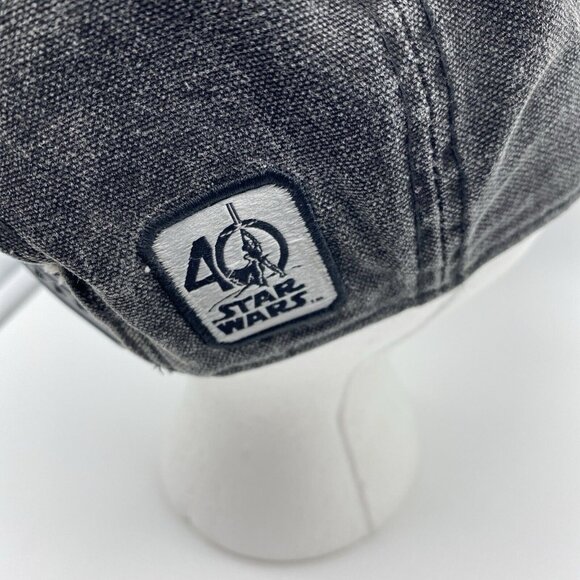 Star Wars 40th Anniversary Gray Darth Vader Baseball Cap Hat Snap-back New Era - Picture 4 of 16